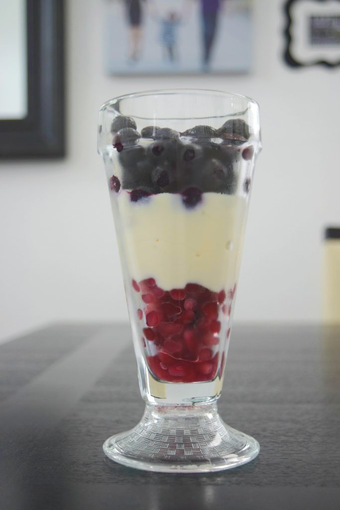 Frozen-Yogurt-Pomegranate-Blueberry