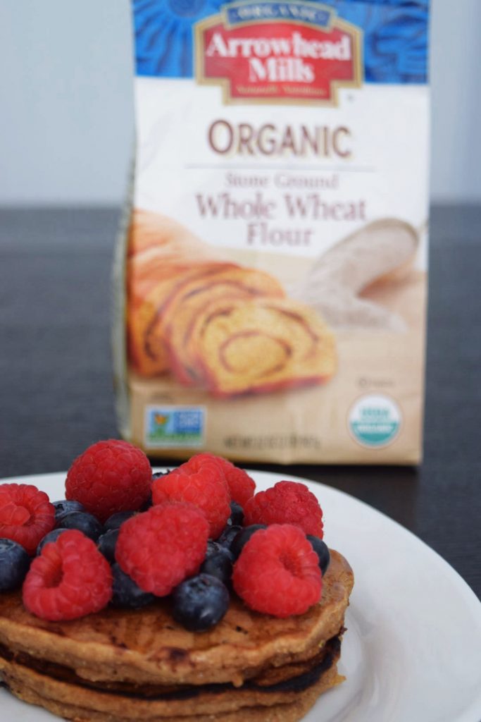 Egg-free Whole Wheat Pancakes