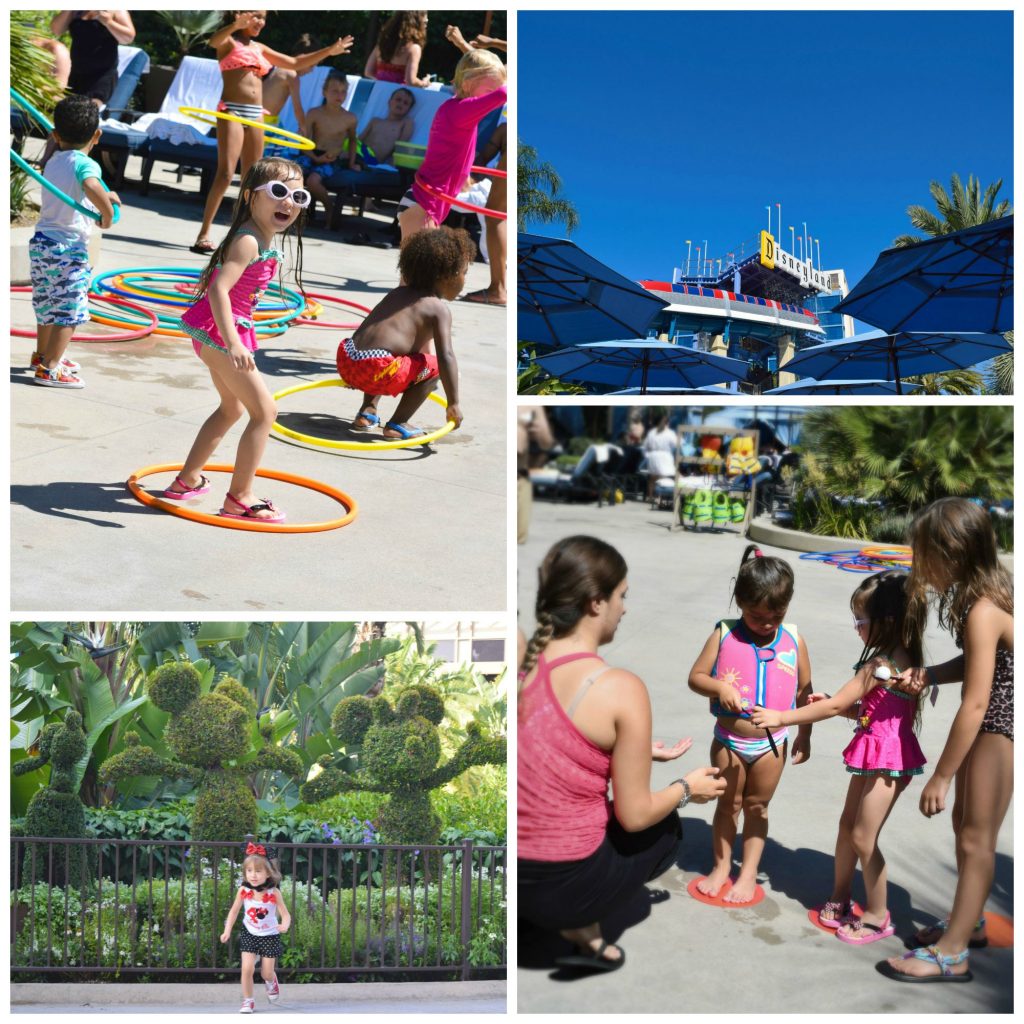 Disneyland Hotel Pool Cabana Pool Party