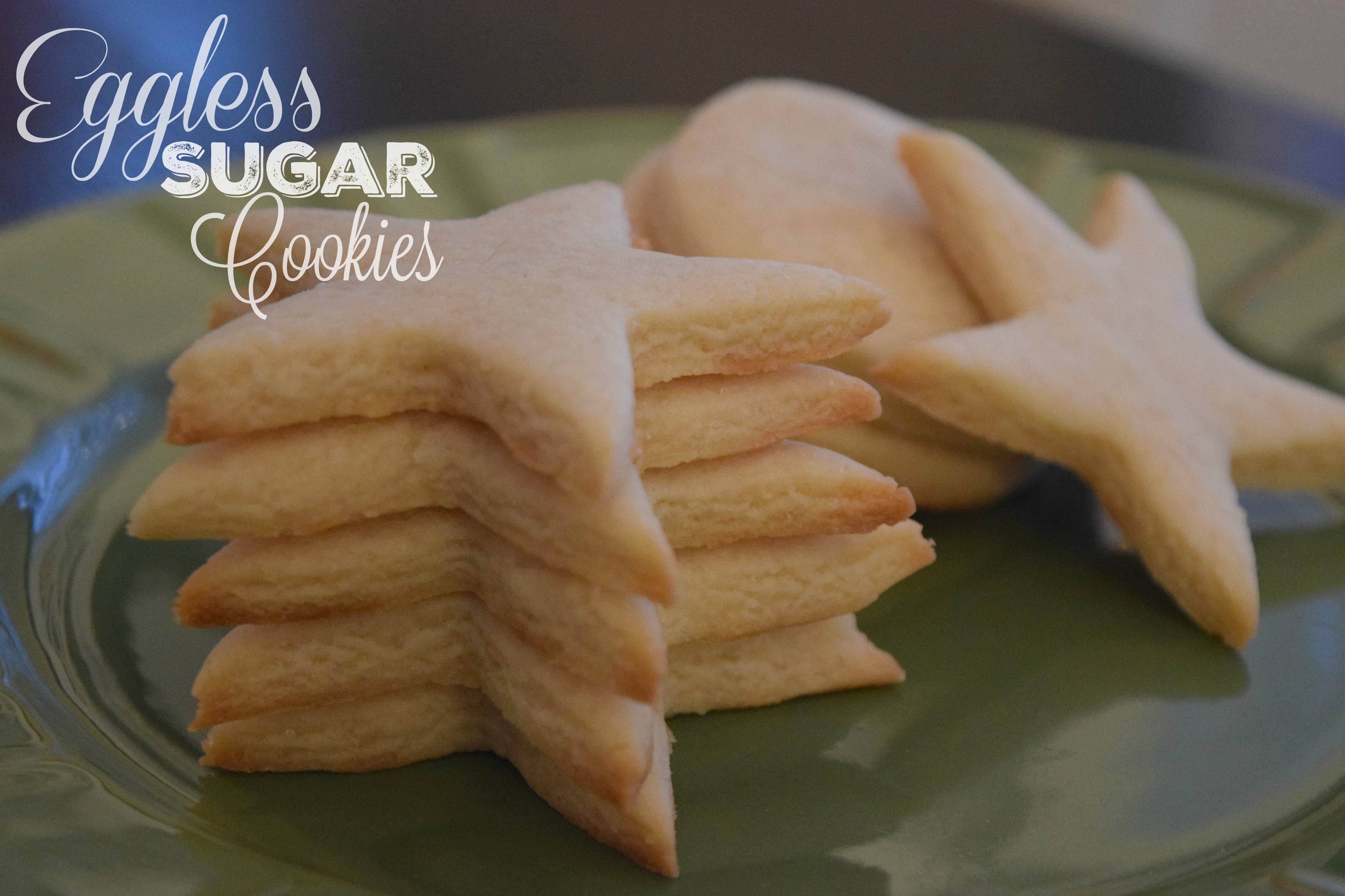 Baking with Kids: Eggless Sugar Cookies