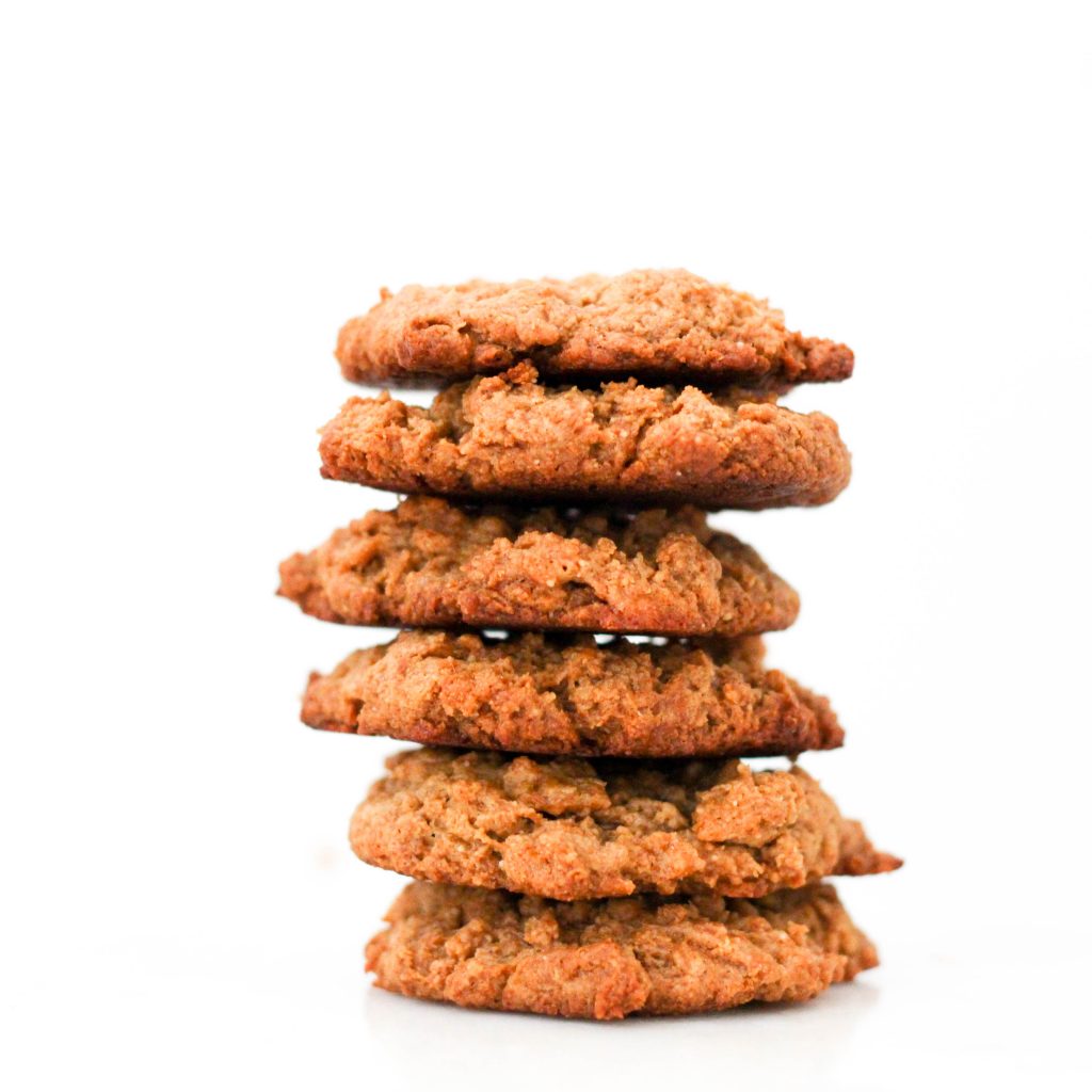 Breakfast Peanut Butter Cookies - No sugar added