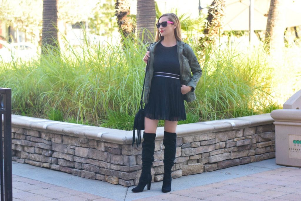 Over the knee boots-outfit