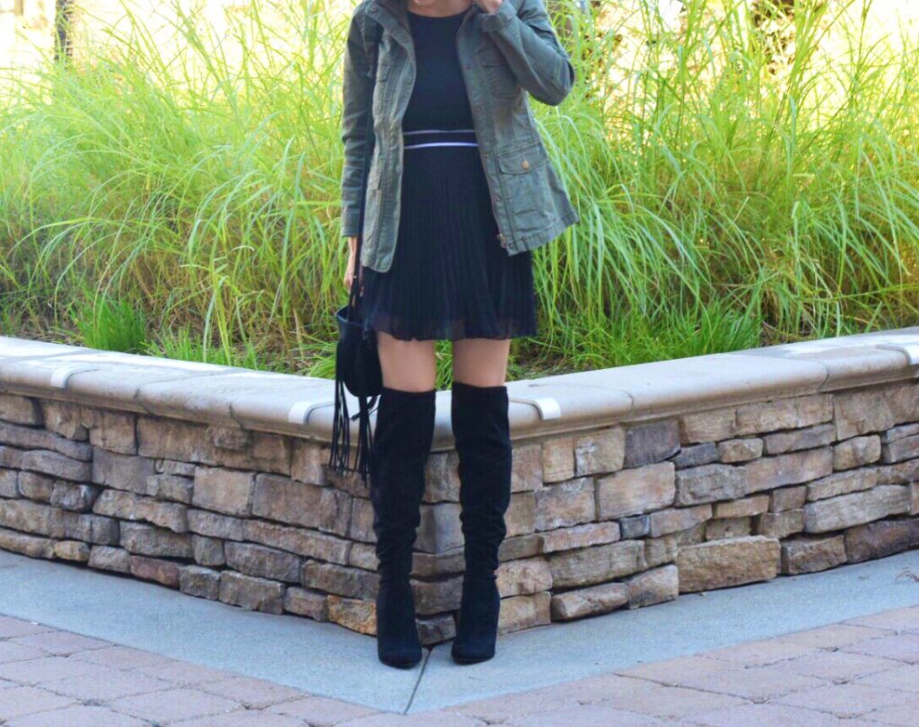 Over the knee boots-outfit