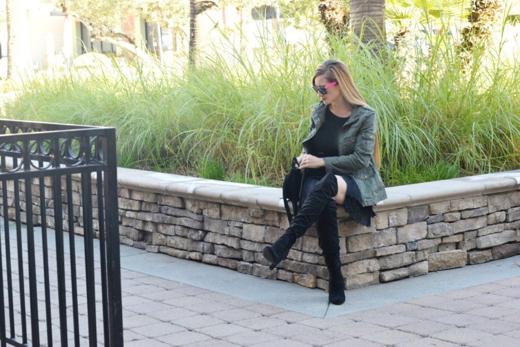 Over the knee boots-outfit