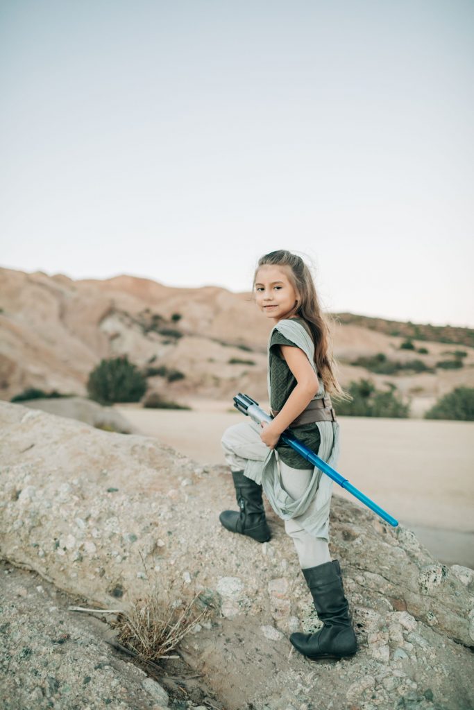 The Best Family Halloween Costumes -Chewbaca-Rey-Star Wars-Vazquez Rocks-Family Costume-The Mother Overload