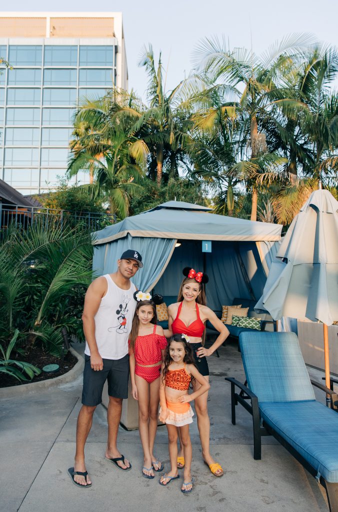 Disneyland Cabana- 5 reasons to stay at the Disneyland Hotel-Celebrate a birthday-Magic hour-Geenie+