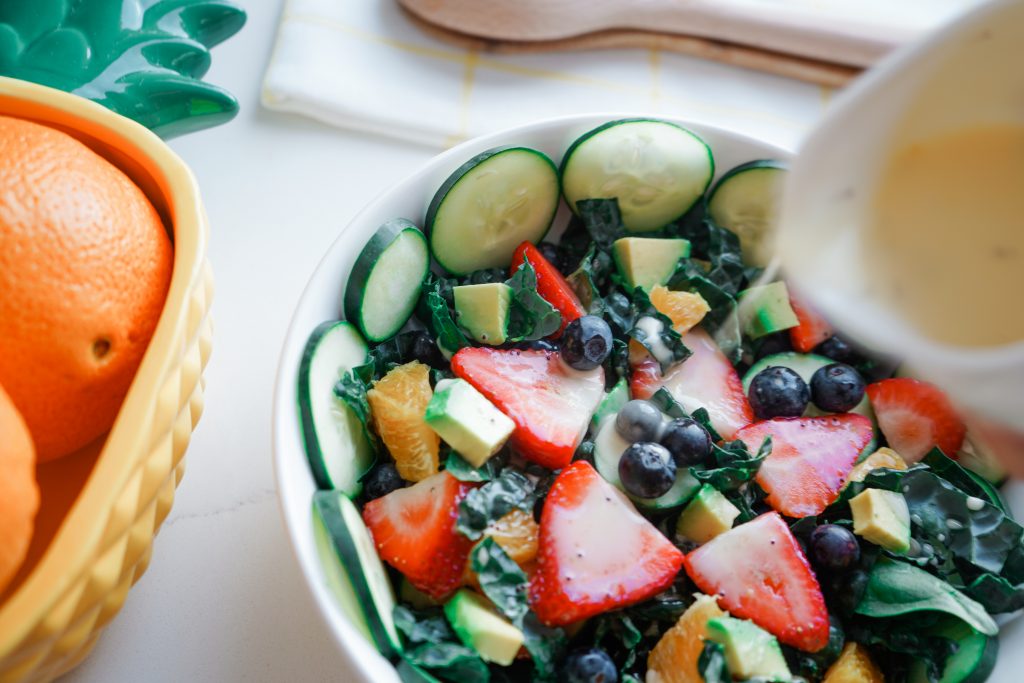 Orange Poppy Seed Kale Salad Dressing Recipe