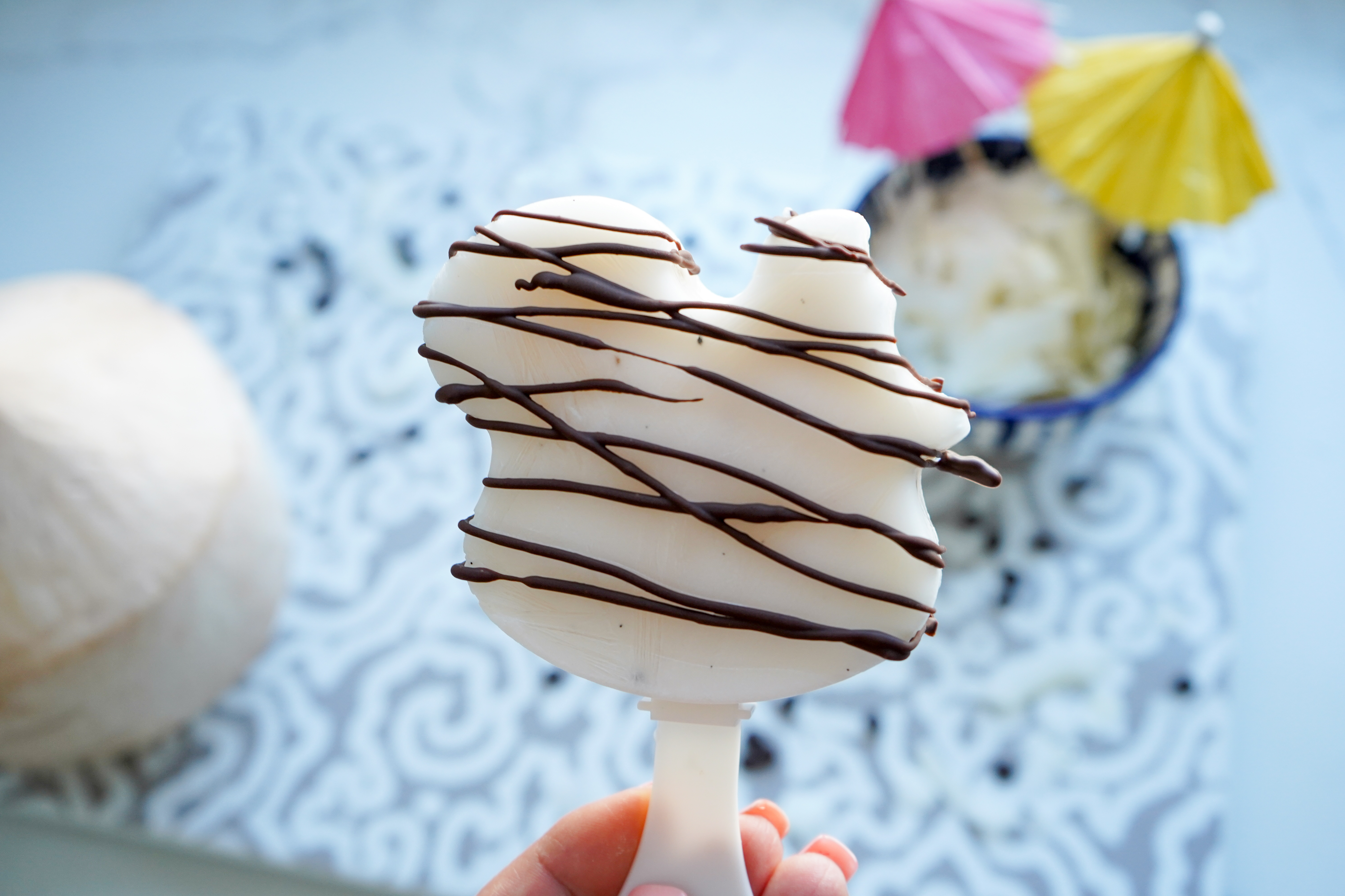 Diney-Food-Chocolate Coconut Vanilla Bean Popsicles-vegan-dairy-free - gluten-free