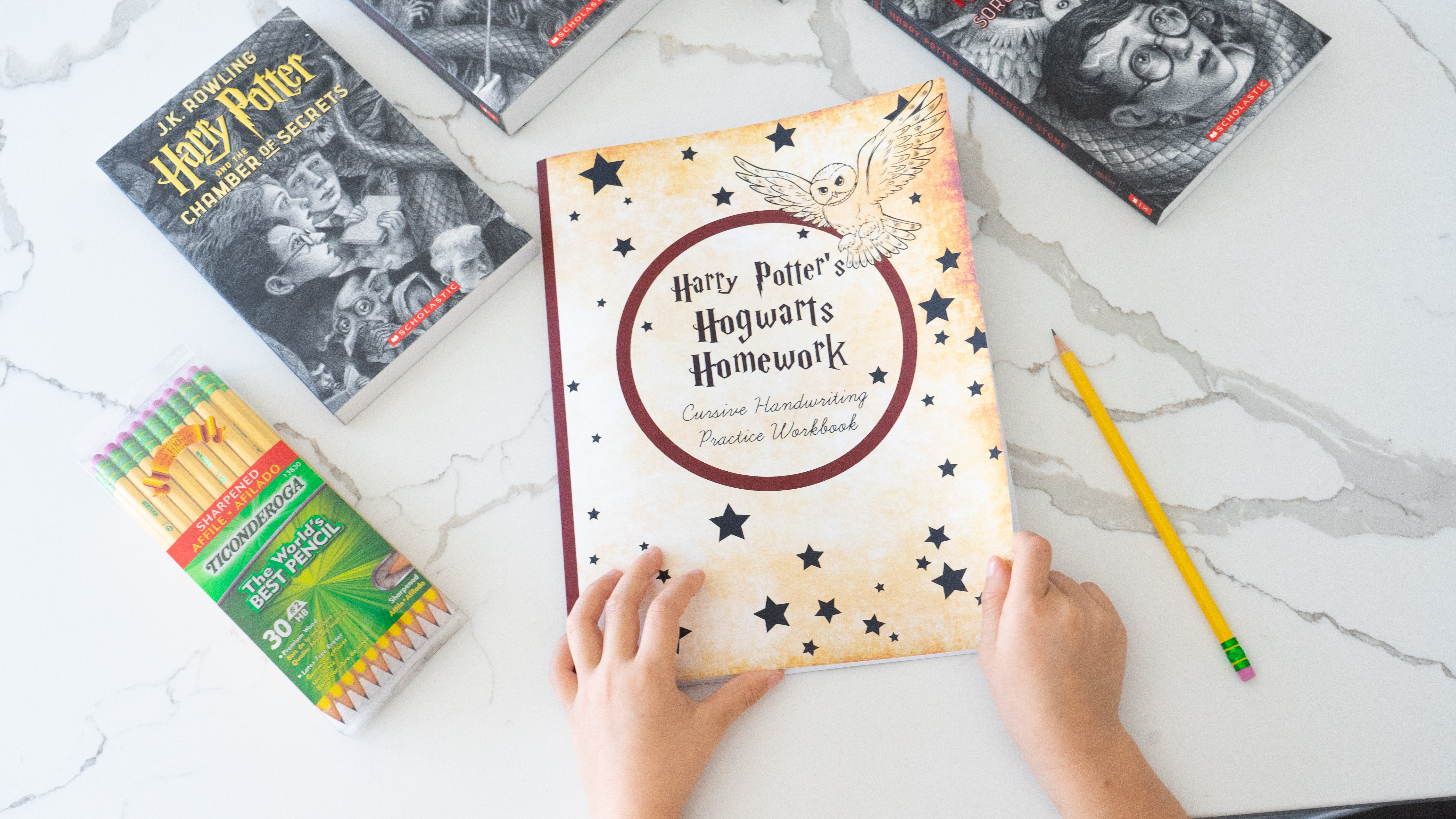 Amazon-Back to school-deals-Harry Potter-Cursive-Made Easier-School Year's Resolutions Made Easier with Amazon