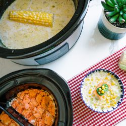 Summer Corn Chowder - Dairy-free - A Flexitarian Recipe Slow Cooker - Crockpot Dinner-Summer bbq 2021 recipe