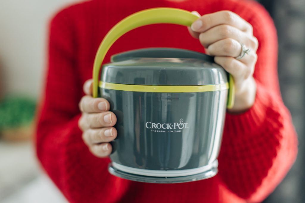 This portable Crock-Pot lets you enjoy a hot meal without a