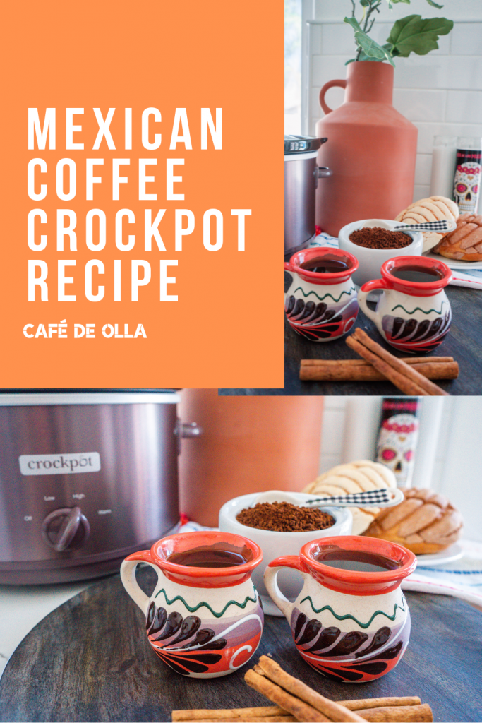 Café de Olla Holiday Crockpot Recipe-Mexican Coffee Crockpot Thanksgiving Dia de los Muertos drink beverage idea