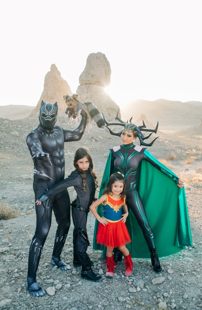 Avengers shop family costume