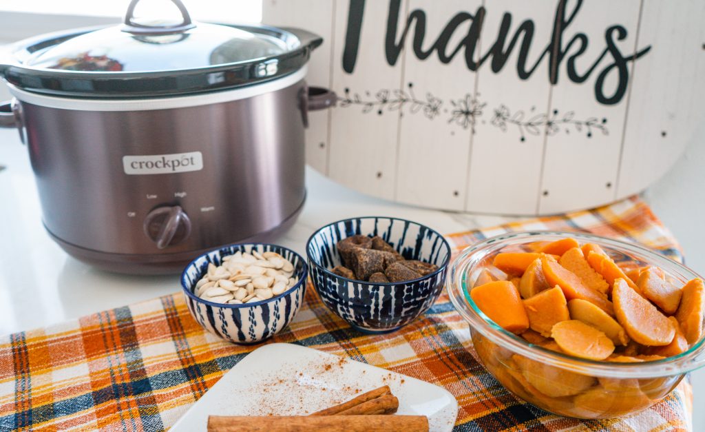 Mexican Candied Sweet Potato Crockpot Thanksgiving Sweet Potato Recipe Slow Cooker