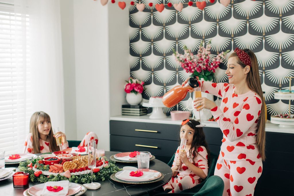 Valentine's Day Brunch Ideas + Tablescape - Laura Lily