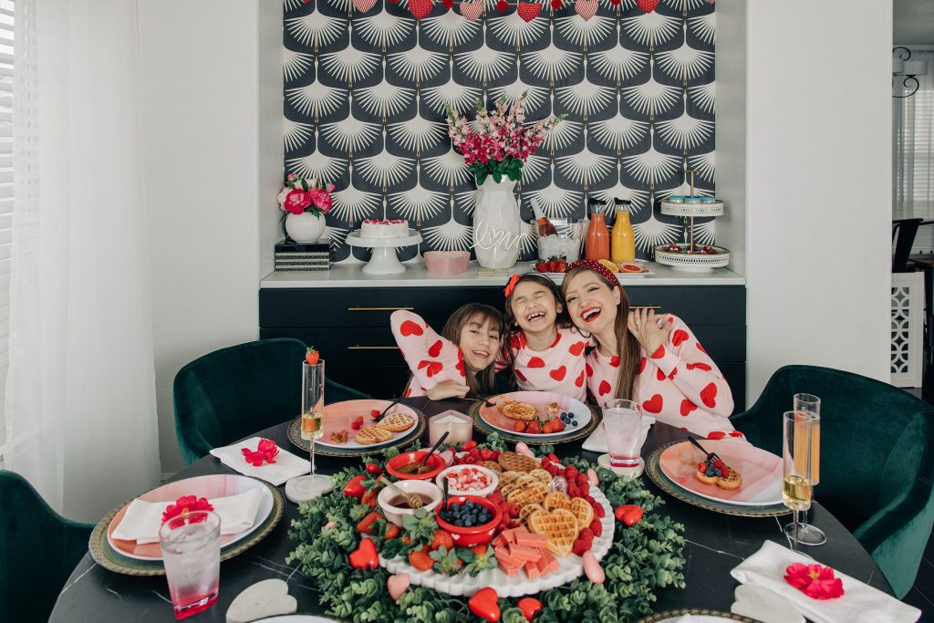 Valentine's Day brunch ideas 2023- 7 Sweet and Simple Valentine's Day Brunch Tips- family friendly HomeGoods decor